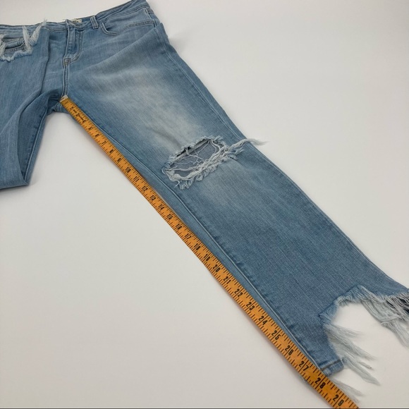 L’Agence High Line High Rise Tattered Hem Jeans 30 - Picture 8 of 16